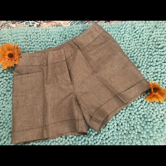 APT 9 SILVERT WOMEN SPARKLE SHORTS “8”🔥🔥 - Picture 2 of 5